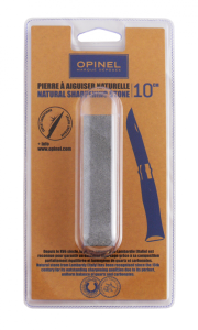 Камень Opinel для заточки ножей, длина 10 см, Natural Lombardy