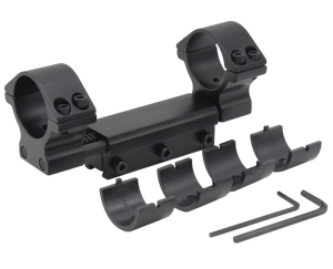 Baiex - кронштейн С0046 с демпфером  диаметр колец 25,4-30 мм ласточкин хвост -1