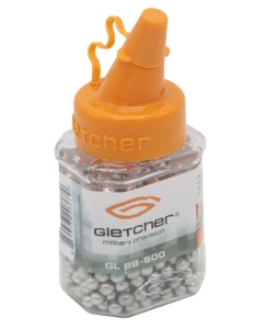 Gletcher - пульки сферические оцинкованные 500 шт - 1