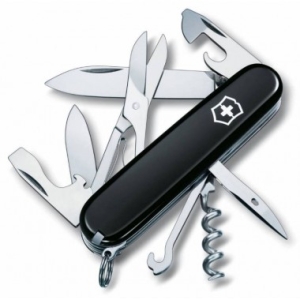 Нож Victorinox Climber, 91 мм, 14 функций, черный