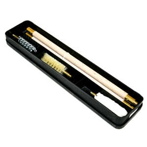 Набор для чистки Stil Crin в пластиковом футляре (дерев. шомпол) к.20 (108a-20)