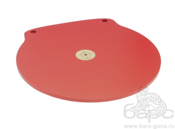 Мишень Гонг 12 дюймов 307 мм бронесталь 8 мм - 2