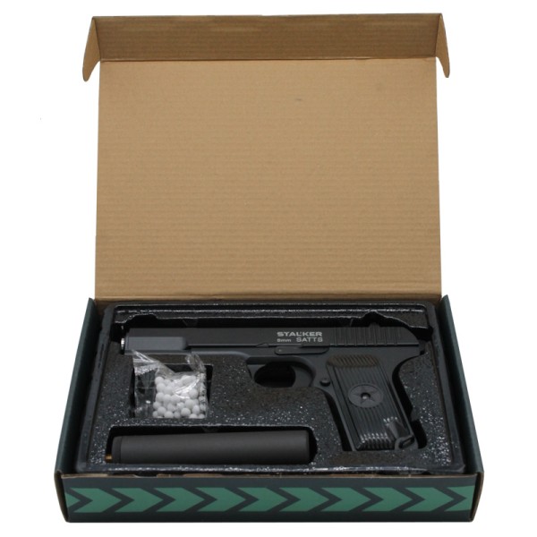 Stalker - SATTS Spring пистолет пневматический калибр 6 мм - 7