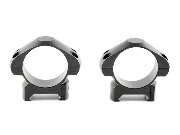 Кольца Nikko Stirling Diamond, небыстросьемные на Weaver 30мм, низкие, 4 винта, сталь-1