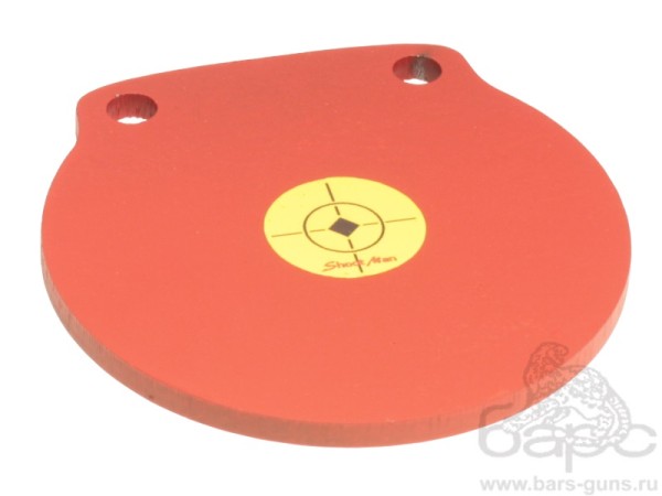 Мишень Гонг 6 дюймов 153 мм бронесталь 8 мм - 2