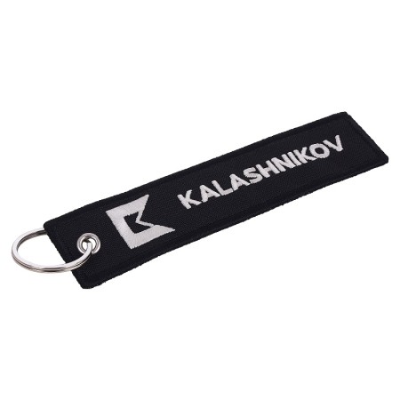 Брелок-ремувер АК-12, черный, вышивка светонакопительными нитями-1