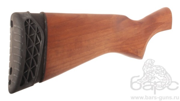 Приклад МР-155 орех с резиновым затыльником - 2