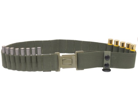 Импульс - ремень-патронташ Профи 20+8 под гладкие и нарезные патроны хаки - 2
