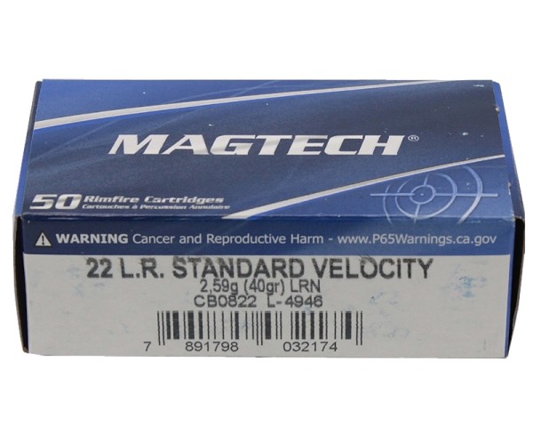 Magtech - патрон .22LR Standard Velocity 2,59 г LRN - 4