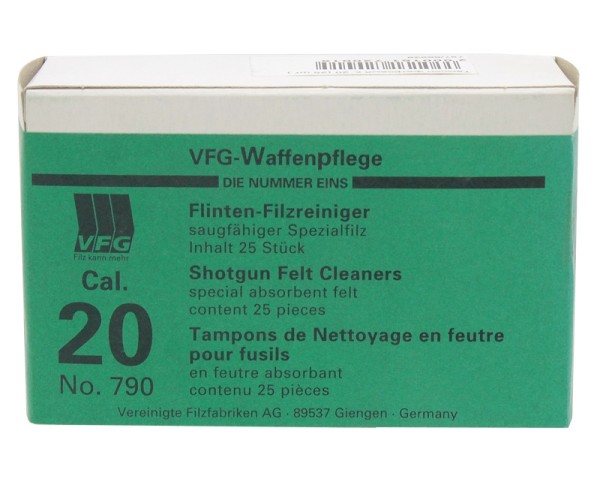 Патч фетровый 20 калибр - 2