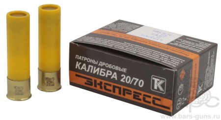 Патрон 20х70 дробь 1 Экспресс Техкрим - 1